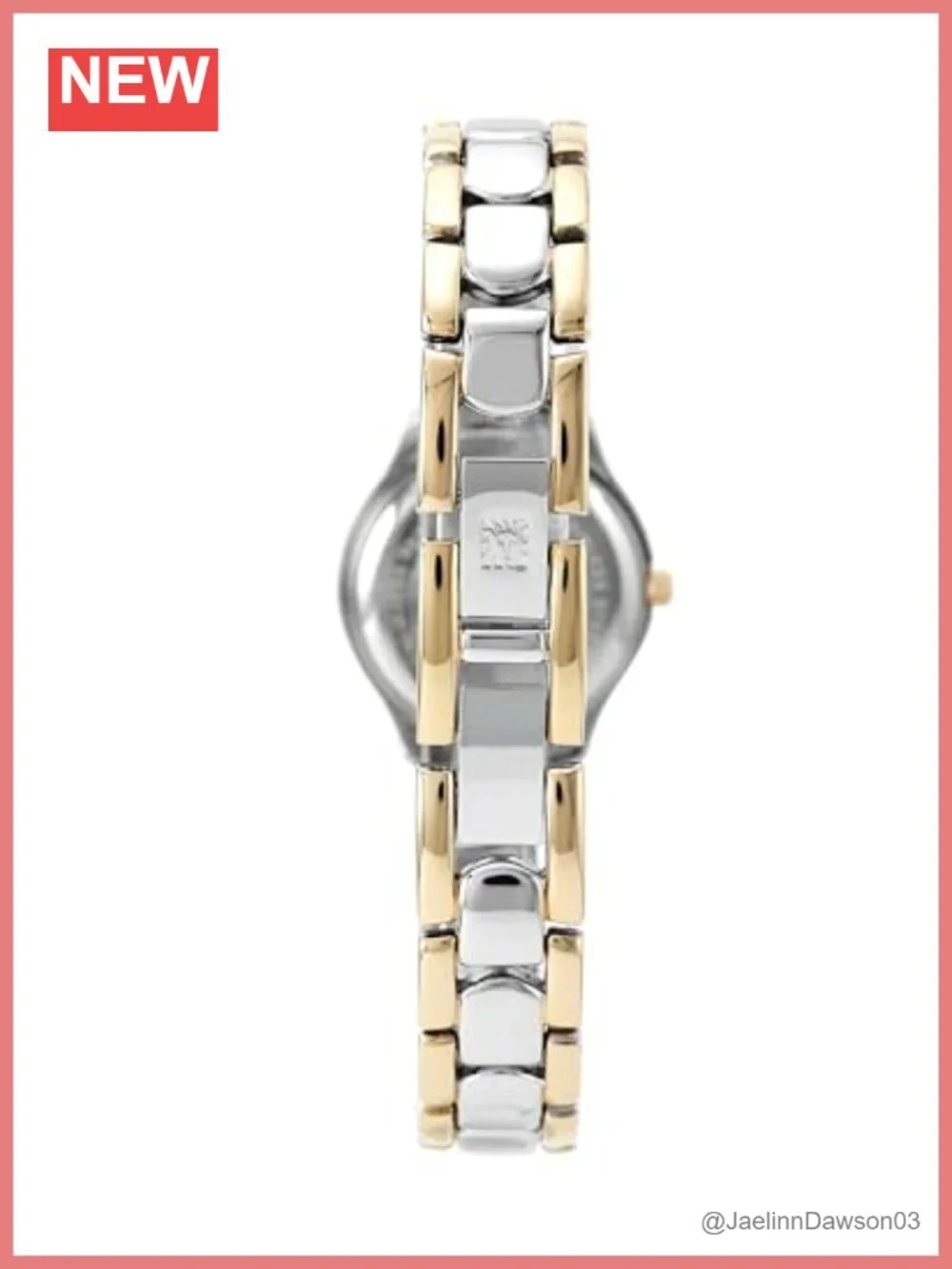 Women's Two-Tone Bracelet Watch with Date, Japanese Quartz, 30m Water Resistant